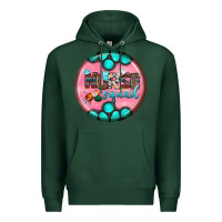 Sports Green nurse round earrings 3 Premium Hoodie - BundleAndBundleShop