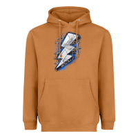 Meerkat volleyball lightning bolt Heavyweight Hoodie - Zillion Design Studio
