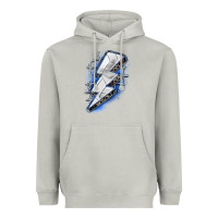 Moon Dust volleyball lightning bolt Heavyweight Hoodie - Zillion Design Studio