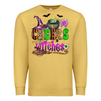Antique Gold Cheers witches Premium Sweatshirt - Zillion Design Studio