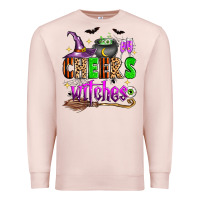 Pale Pink Cheers witches Premium Sweatshirt - Zillion Design Studio