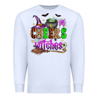 White Cheers witches Premium Sweatshirt - Zillion Design Studio