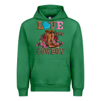 Emerald valentines day love my cowboy Urban Hoodie - AdoDesignShop