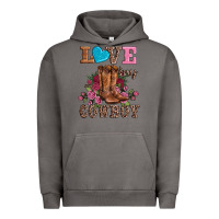 Pigment Tornado valentines day love my cowboy Urban Hoodie - AdoDesignShop