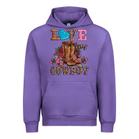 Tulip valentines day love my cowboy Urban Hoodie - AdoDesignShop