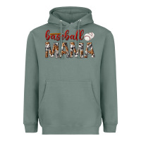 Sage baseball mama Heavyweight Hoodie - texasbilliewilder