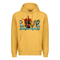 Mustard love dobermans Premium Hoodie - Artiststas