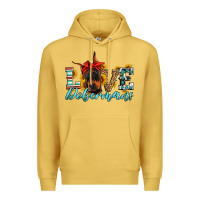 Antique Gold love dobermans Premium Hoodie - Artiststas