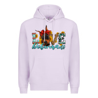 Lilac love dobermans Premium Hoodie - Artiststas