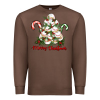 Chestnut merry christmas baseball Premium Sweatshirt - RanaPortraitStore