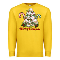 Lemon merry christmas baseball Premium Sweatshirt - RanaPortraitStore