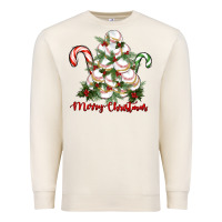 Sandshell merry christmas baseball Premium Sweatshirt - RanaPortraitStore
