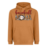 Meerkat baseball mama with leopard Heavyweight Hoodie - texasbilliewilder