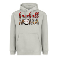 Moon Dust baseball mama with leopard Heavyweight Hoodie - texasbilliewilder