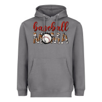 Storm baseball mama with leopard Heavyweight Hoodie - texasbilliewilder