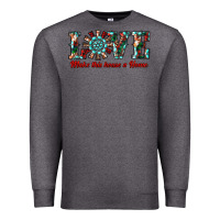 Charcoal Heather love make this house a home Premium Sweatshirt - RanaPortraitStore