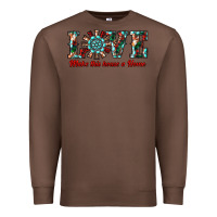 Chestnut love make this house a home Premium Sweatshirt - RanaPortraitStore
