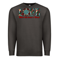 Smoke love make this house a home Premium Sweatshirt - RanaPortraitStore