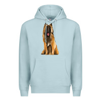 Blue Mist belgian shepherd tervuren Premium Hoodie - Artiststas