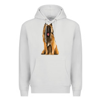 Dove Grey belgian shepherd tervuren Premium Hoodie - Artiststas