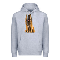 Heather Grey belgian shepherd tervuren Premium Hoodie - Artiststas
