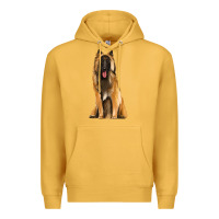 Mustard belgian shepherd tervuren Premium Hoodie - Artiststas