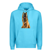 Ocean Blue belgian shepherd tervuren Premium Hoodie - Artiststas