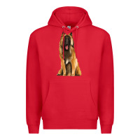 Red belgian shepherd tervuren Premium Hoodie - Artiststas