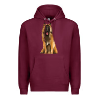 Burgundy belgian shepherd tervuren Premium Hoodie - Artiststas