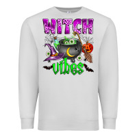 Dove Grey witch vibes Premium Sweatshirt - Zillion Design Studio