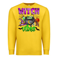 Lemon witch vibes Premium Sweatshirt - Zillion Design Studio