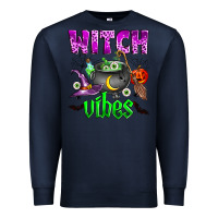 Navy witch vibes Premium Sweatshirt - Zillion Design Studio