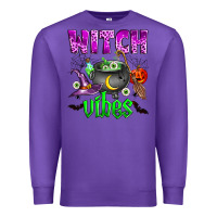 Purple witch vibes Premium Sweatshirt - Zillion Design Studio