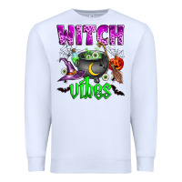 White witch vibes Premium Sweatshirt - Zillion Design Studio