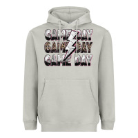Moon Dust game day game day volleyball lightning bolt Heavyweight Hoodie - Zillion Design Studio