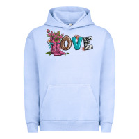 Pigment Grape Ice valentines day love and boots Urban Hoodie - AdoDesignShop