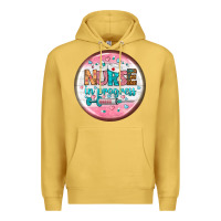 Antique Gold nurse round earrings 2 Premium Hoodie - BundleAndBundleShop