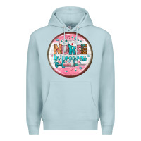Blue Mist nurse round earrings 2 Premium Hoodie - BundleAndBundleShop