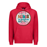 Cardinal nurse round earrings 2 Premium Hoodie - BundleAndBundleShop