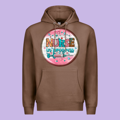 Nurse Round Earrings 2 Premium Hoodie Designed By Bundleandbundleshop