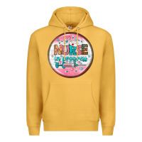 Mustard nurse round earrings 2 Premium Hoodie - BundleAndBundleShop