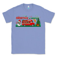 Colony Blue christmas is coming Classic Tee - BundleAndBundleShop