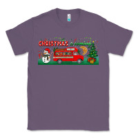 Lavender christmas is coming Classic Tee - BundleAndBundleShop