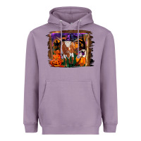 Lavender longhorn cow halloween Heavyweight Hoodie - RanaPortraitStore