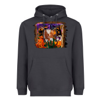 Smoke longhorn cow halloween Heavyweight Hoodie - RanaPortraitStore