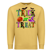 Antique Gold trick or treat Premium Sweatshirt - Zillion Design Studio