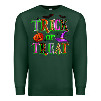 Sports Green trick or treat Premium Sweatshirt - Zillion Design Studio