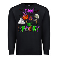 Black sweet and spooky Premium Sweatshirt - Zillion Design Studio