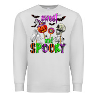 Dove Grey sweet and spooky Premium Sweatshirt - Zillion Design Studio