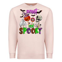 Pale Pink sweet and spooky Premium Sweatshirt - Zillion Design Studio